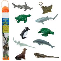 Conjunto de figuras Safari Ltd. Espécies marinhas ameaçadas de extinção TOOB Kids 3+
