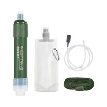 Conjunto De Filtro De Água Mini Para Camping Com Canudo TUP Em Fibra De Carbono Purificador De Conjunto De Filtro De Água Mini Para Camping Com Canudo TUP Em Fibra De Carbono Purificador De