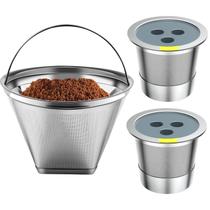 Conjunto de filtros de café reutilizáveis YEOSEN compatível com Ninja Conjunto de filtros de café reutilizáveis YEOSEN compatível com Ninja