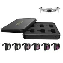 Conjunto de filtros de lente GLOBACT compatível com DJI Mini 2/Mavic Mini Conjunto de filtros de lente GLOBACT compatível com DJI Mini 2/Mavic Mini