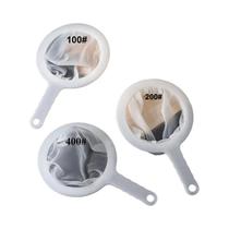 Conjunto De Filtros De Vidro De 3 Peças 100 200 400 Mesh Para Café, Chá, Suco, Leite De Soja, Vinho