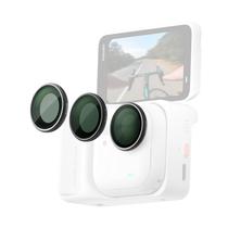 Conjunto de filtros ND Insta360 GO Ultra para desfoque de movimento cinematográfico