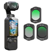 Conjunto de filtros ND SMALLRIG para DJI Osmo Pocket 3 com protetor de tela