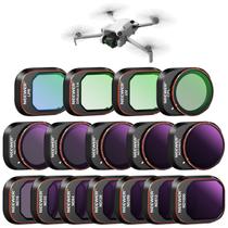 Conjunto de Filtros Neewer ND, CPL & Effect para DJI Mini 4 Pro (16 Peças)