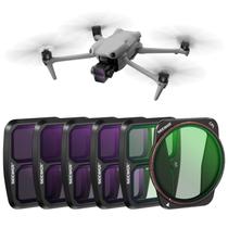 Conjunto de filtros Neewer ND8 ND16 ND32 ND64 UV CPL para DJI Air 3 Conjunto de filtros Neewer ND8 ND16 ND32 ND64 UV CPL para DJI Air 3