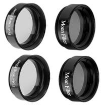 Conjunto de filtros oculares telescópicos Starboosa 1.25 com filtros polarizadores e lunares