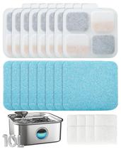 Conjunto de filtros Oneisall para fonte de água para cães de aço inoxidável PW07SAU de 10L/2,64 galões