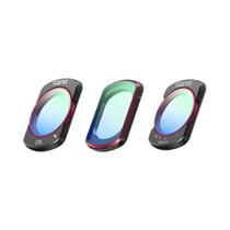 Conjunto De Filtros Para Câmera DJI Osmo Pocket 3, Kit 3-em-1 CPL 14 Black Mist ND2-32 Lente UV - other