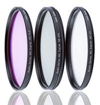 Conjunto de Filtros para Câmera Ultimaxx 52mm UV CPL FL-D 3 Peças Conjunto de Filtros para Câmera Ultimaxx 52mm UV CPL FL-D 3 Peças