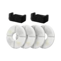 Conjunto De Filtros Para Fonte De Água Para Gatos 4/8/12 Peças, Filtros De Carbono Redondos Conjunto De Filtros Para Fonte De Água Para Gatos 4/8/12 Peças, Filtros De Carbono Redondos
