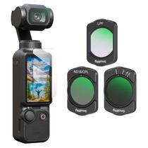 Conjunto de filtros SMALLRIG para DJI Osmo Pocket 3 com VND2-5, ND16/CPL