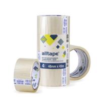 Conjunto de fita transparente para empacotamento 40m - Alltape