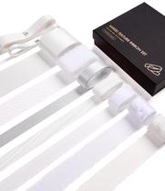 Conjunto de fitas decorativas Vitalizart 30 Yards 9 White Textures Conjunto de fitas decorativas Vitalizart 30 Yards 9 White Textures
