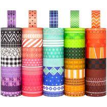 Conjunto de fitas Washi KOVANO 60 Rolls 300m Scrapbooking Crafts