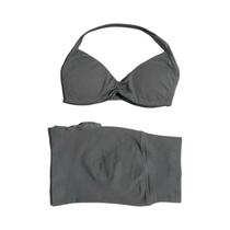 Conjunto De Fitness Feminino: Shorts De Ginástica De Cintura Alta Com Efeito Empina Bumbum E Top De