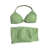 Conjunto De Fitness Feminino: Shorts De Ginástica De Cintura Alta Com Efeito Empina Bumbum E Top De