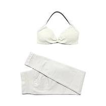 Conjunto De Fitness Para Mulheres Com Sutiã Esportivo Sem Costura E Leggings De Alta Elasticidade Em
