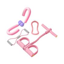 Conjunto De Fitness Para Yoga: Alongadores De Pés, Clips De Beleza Para Pernas, Corda De Pular, Conjunto De Fitness Para Yoga: Alongadores De Pés, Clips De Beleza Para Pernas, Corda De Pular,