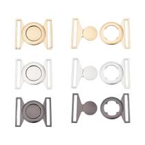 Conjunto De Fivelas De Cinto Em Liga Metálica Com 3 Cores, 18x15mm, Acessórios De Fixação Redondos Conjunto De Fivelas De Cinto Em Liga Metálica Com 3 Cores, 18x15mm, Acessórios De Fixação Redondos