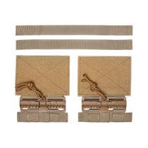 Conjunto De Fivelas De Liberação Rápida Molle Para Colete Tático 2PCS Acessórios Universais Para