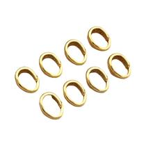Conjunto De Fivelas De Semente De Melão Dourado 10 20 Peças 18K Revestido De Cobre Espesso Branco Conjunto De Fivelas De Semente De Melão Dourado 10 20 Peças 18K Revestido De Cobre Espesso Branco