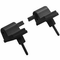 Conjunto de Fixação para Assentos Ovais Soft Close Preto - SC/KIT*PR1 - ASTRA