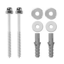 Conjunto de Fixação para Tanques Aço Inox 10mm x 100mm Censi Conjunto de Fixação para Tanques Aço Inox 10mm x 100mm Censi