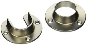 Conjunto de flanges de armário National Hardware S822-082 de níquel acetinado Conjunto de flanges de armário National Hardware S822-082 de níquel acetinado