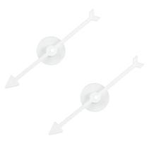 Conjunto de flechas de tabuleiro Spinner Game Engaging, 2 peças de enyolidimk branco