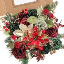 Conjunto de Flores Artificiales de Navidad Serra Flora con Tallos x55 Conjunto de Flores Artificiales de Navidad Serra Flora con Tallos x55