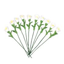 Conjunto de flores em miniatura de Calla Lily para casa de bonecas, escala 1:12 Conjunto de flores em miniatura de Calla Lily para casa de bonecas, escala 1:12