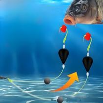 Conjunto De Flutuadores De Pesca De Alta Sensibilidade Com Gancho Duplo Para Mar E Água Doce Com