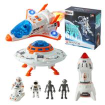 Conjunto de Foguete de Brinquedo Wbzle STEM Lançamento Espacial