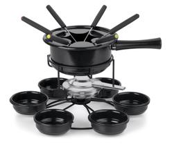 Conjunto de Fondue Panela Giratorio Viena 16 Pcs Completo