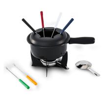 Conjunto de Fondue Preto 10 peças 1214/116 Brinox