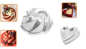Conjunto De Forma Coração Ballerine E Vulcão Espiral Alumínio Profissional IF 35