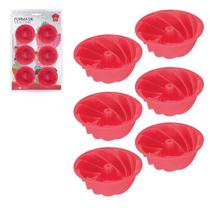 Conjunto de Formas de Silicone Pequena 6 Unidade - Art House