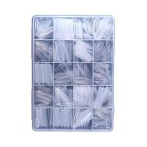 Conjunto De Formas Duplas Coloridas Para Unhas 480pcs Dicas Completas Para Unhas Moldes De Extensão