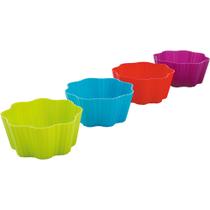 Conjunto de Formas para Cupcake Cazza Flor 10 Peças