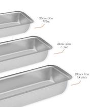 Conjunto de Formas para Pães 3 Peças Conjunto de Formas para Pães 3 Peças