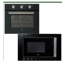Conjunto de Forno 50L De Embutir 220V E Micro Ondas Fischer 25L - Toda a Sua Cozinha Modernizada