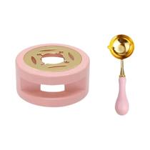 Conjunto De Forno Para Selagem a Laca Com Colher, Chapa Metálica Vazada Para Estampagem E Conjunto De Forno Para Selagem a Laca Com Colher, Chapa Metálica Vazada Para Estampagem E