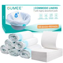 Conjunto de forros de cômoda OUMEE com almofadas absorventes para adultos x60