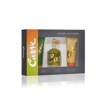Conjunto de fragrâncias Curve Cologne Spray 125 ml, bálsamo 100 ml e gel 100 ml Conjunto de fragrâncias Curve Cologne Spray 125 ml, bálsamo 100 ml e gel 100 ml