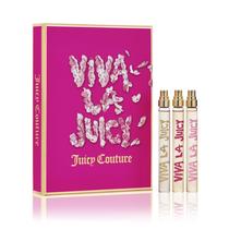 Conjunto de fragrâncias Juicy Couture Viva La Juicy Eau de Parfum 10mL x 3