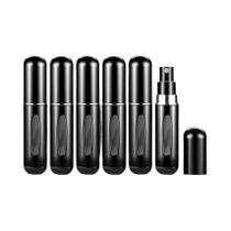 Conjunto De Frascos De Spray Portáteis De Tamanho Viagem 6pcs 5ml Frascos De Perfume Com Refil Conjunto De Frascos De Spray Portáteis De Tamanho Viagem 6pcs 5ml Frascos De Perfume Com Refil