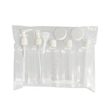 Conjunto De Frascos Recarregáveis Portáteis Para Viagem 11PCS Cosméticos Loção Tônico Spray Shampoo