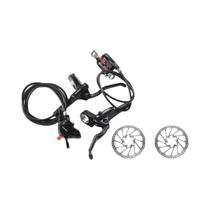 Conjunto de Freio a Disco Hidráulico Shimano MT200/MT201/M315 para MTB - com Alavancas Conjunto de Freio a Disco Hidráulico Shimano MT200/MT201/M315 para MTB - com Alavancas