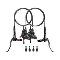 Conjunto de Freios Hidráulicos Shimano MT200 para Bicicleta de Montanha