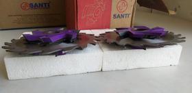 Conjunto de fresas regulável em widia, p/ lambril duplo, sem a serra Conjunto de fresas regulável em widia, p/ lambril duplo, sem a serra